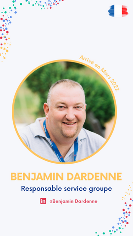 Benjamin Dardenne, responsable du service groupe de l'agence de voyages d'affaires Travel Planet