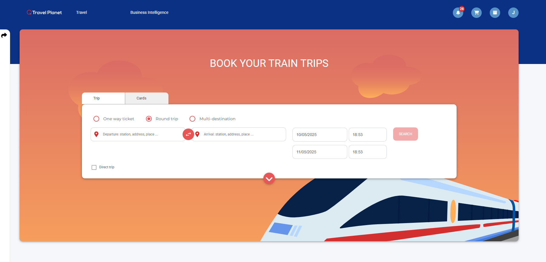 Travel Module Usage Access our different modules - Travel Planet